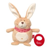 sigikid für Babys Hase cremebeige, Spieluhr Vorderseite | Kuscheltier.Boutique