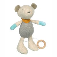 sigikid für Babys Teddybär Gold Collection, Spieluhr | Kuscheltier.Boutique