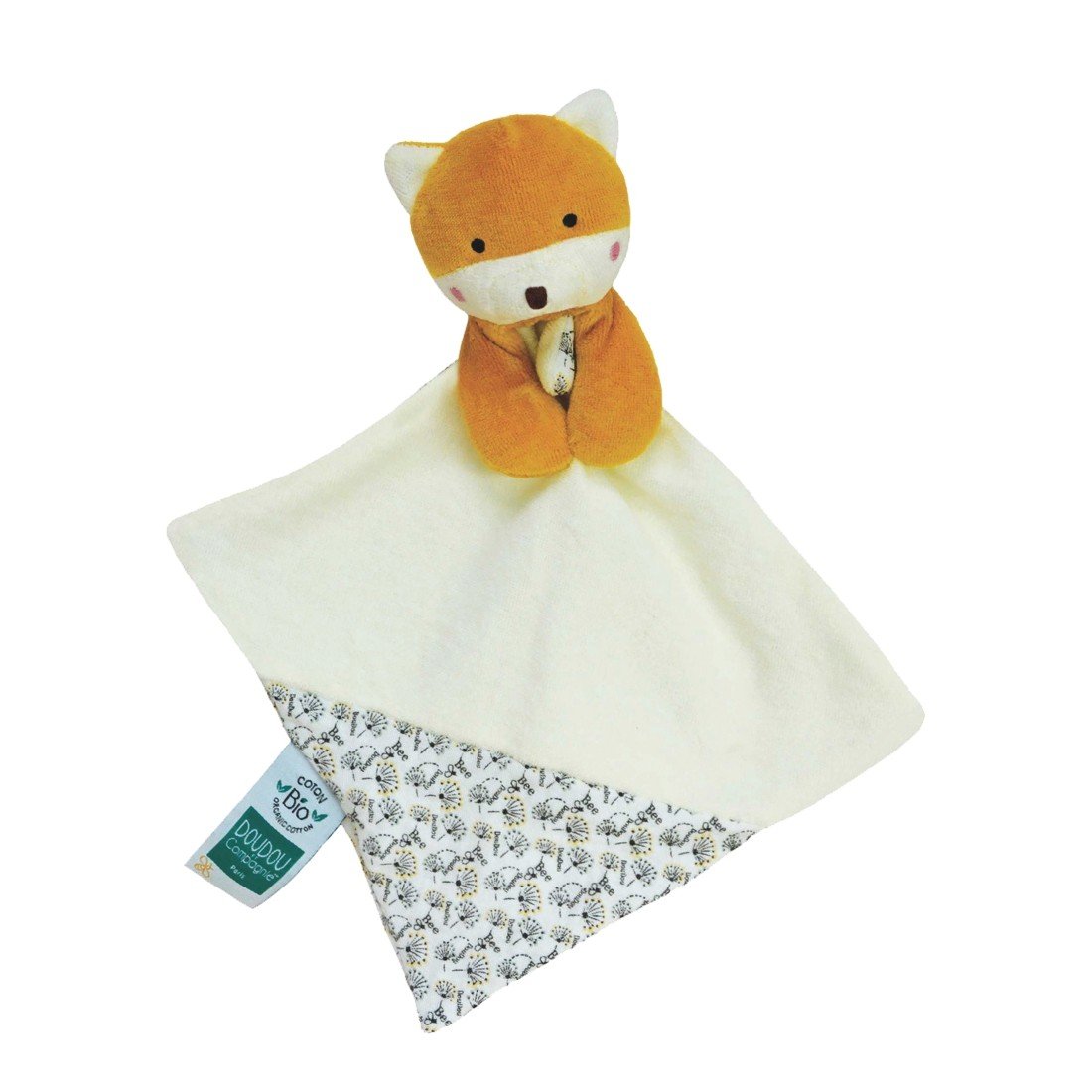 DouDou et Compagnie Fuchs Schmusetuch, cremeweiß | Kuscheltier.Boutique DouDou et Compagnie Fuchs Schmusetuch, cremeweiß | Kuscheltier.Boutique