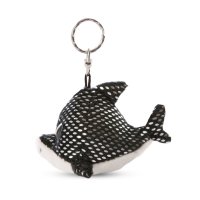 Schlüsselanhänger Hai Fisch Ferris, grau | Kuscheltier.Boutique