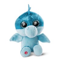 Nici GLUBSCHIS Drache Jet-Jet blau Vorderseite | Kuscheltier.Boutique