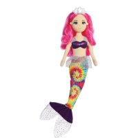 Aurora Tie Dye Sea Sparkles Meerjungsfrau Melody | Kuscheltier.Boutique