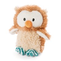 NICI Owlsons Baby Eule Owlino mit den grünen Füßen, 16cm | Kuscheltier.Boutique