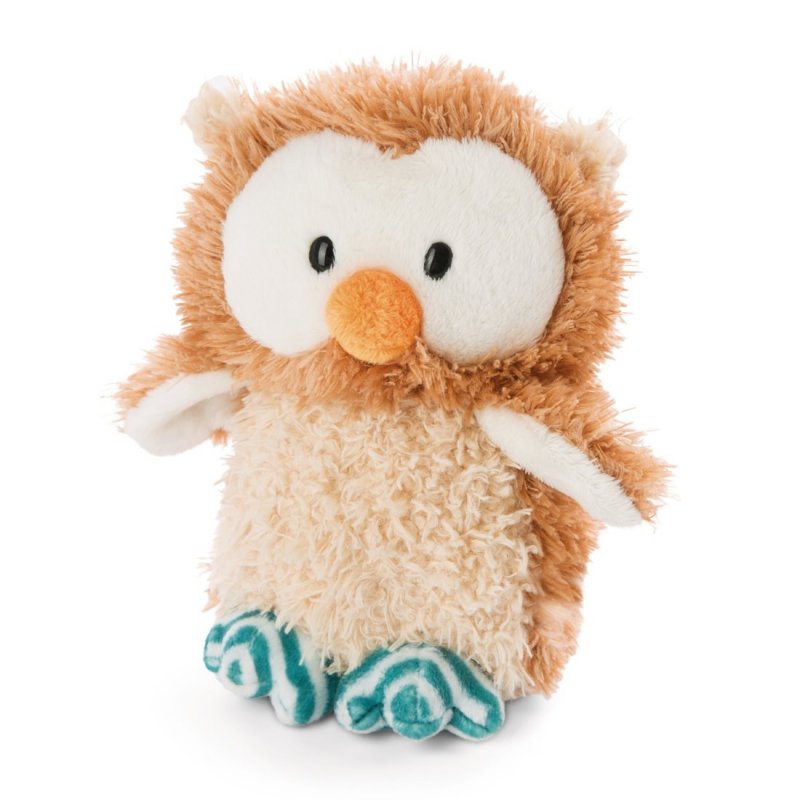 NICI Owlsons Baby Eule Owlino mit den grünen Füßen, 16cm | Kuscheltier.Boutique