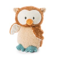 NICI Owlsons Baby Eule Owlino mit den grünen Füßen, 40cm groß, Rückseite 