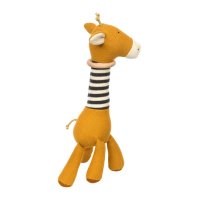 sigikid Strickgreifling für Babys Giraffe gelb, Rassel | Kuscheltier.Boutique