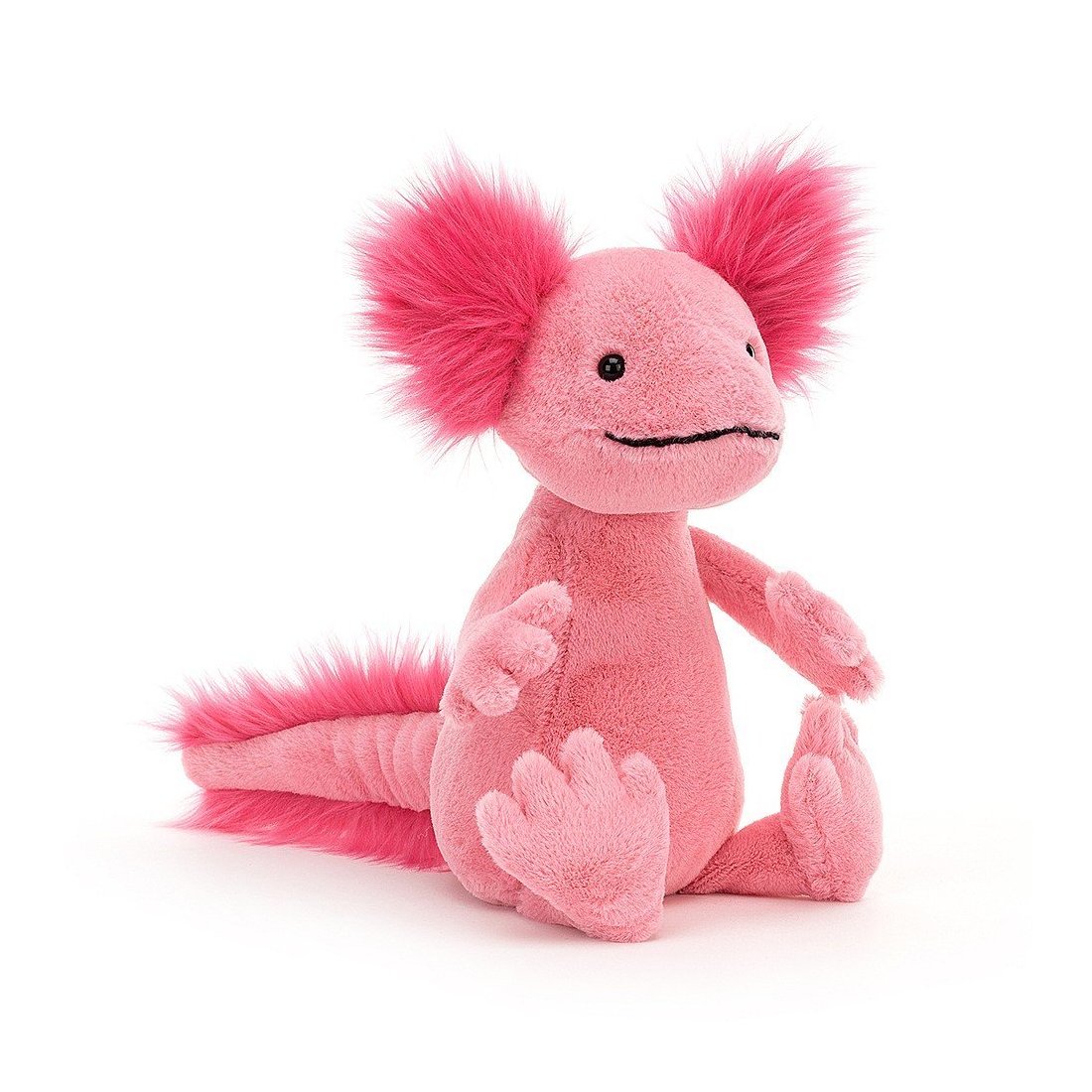 Jellycat Plüschtiere Axolotl Alice pink, 27cm Vorderseite | Kuscheltier.Boutique