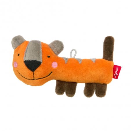 sigikid Greifling für Babys Tiger orange, Quietsche| Kuscheltier.Boutique