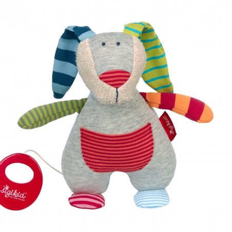 sigikid für Babys Hase Ringel Dingel, Spieluhr | Kuscheltier.Boutique