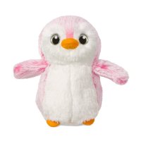 Aurora Plüschtiere Pinguin Pompom, rosa | Kuscheltier.Boutique