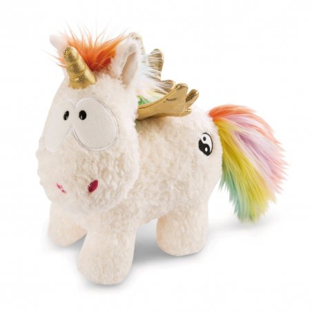 NICI Theoder & Friends Einhorn Rainbow Yin, Vorderseite | Kuscheltier.Boutique