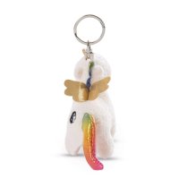 NICI Theoder & Friends Einhorn Rainbow Yang, Rückseite Schlüsselanhänger | Kuscheltier.Boutique
