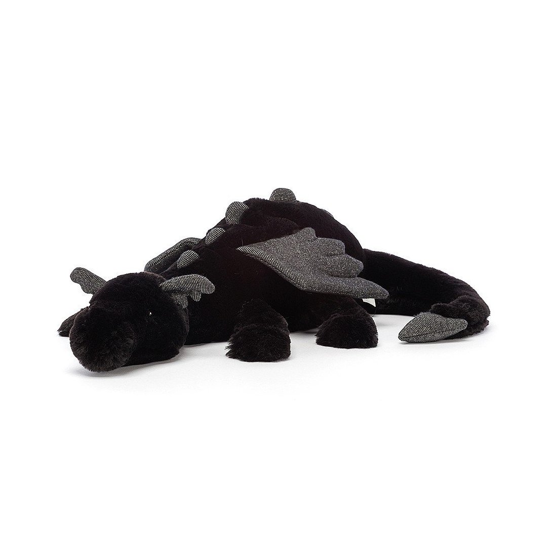 Jellycat Plüschtiere: Drache Onyx, schwarz mittel | Kuscheltier.Boutique Jellycat Plüschtiere: Drache Onyx, schwarz mittel | Kuscheltier.Boutique