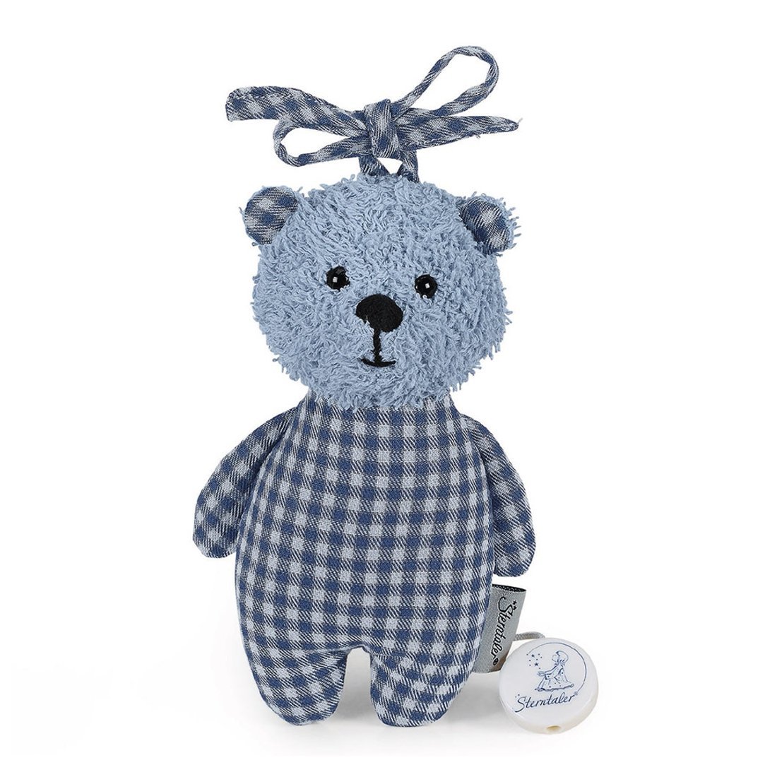 Sterntaler Terrybär Baylee blue, Spieluhr klein | Kuscheltier.Boutique