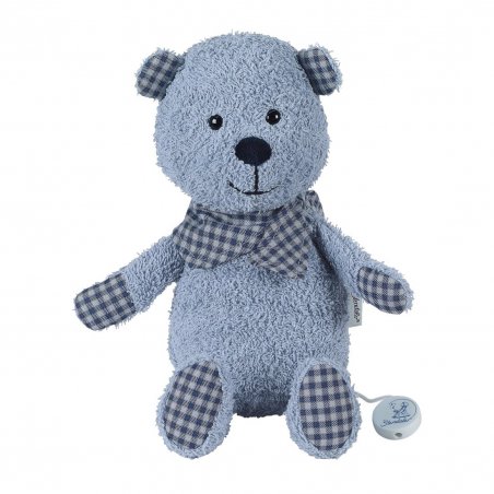 Sterntaler Terrybär Baylee blue, Spieluhr groß | Kuscheltier.Boutique