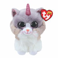 Ty Beanie Boos Plüschtiere Katze Asher, 15cm | Kuscheltier.Boutique
