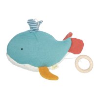 sigikid GREEN Bio Wal Fisch, Spieluhr | Kuscheltier.Boutique