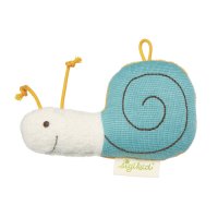 sigikid GREEN Bio Greifling Schnecke, bunt | Kuscheltier.Boutique