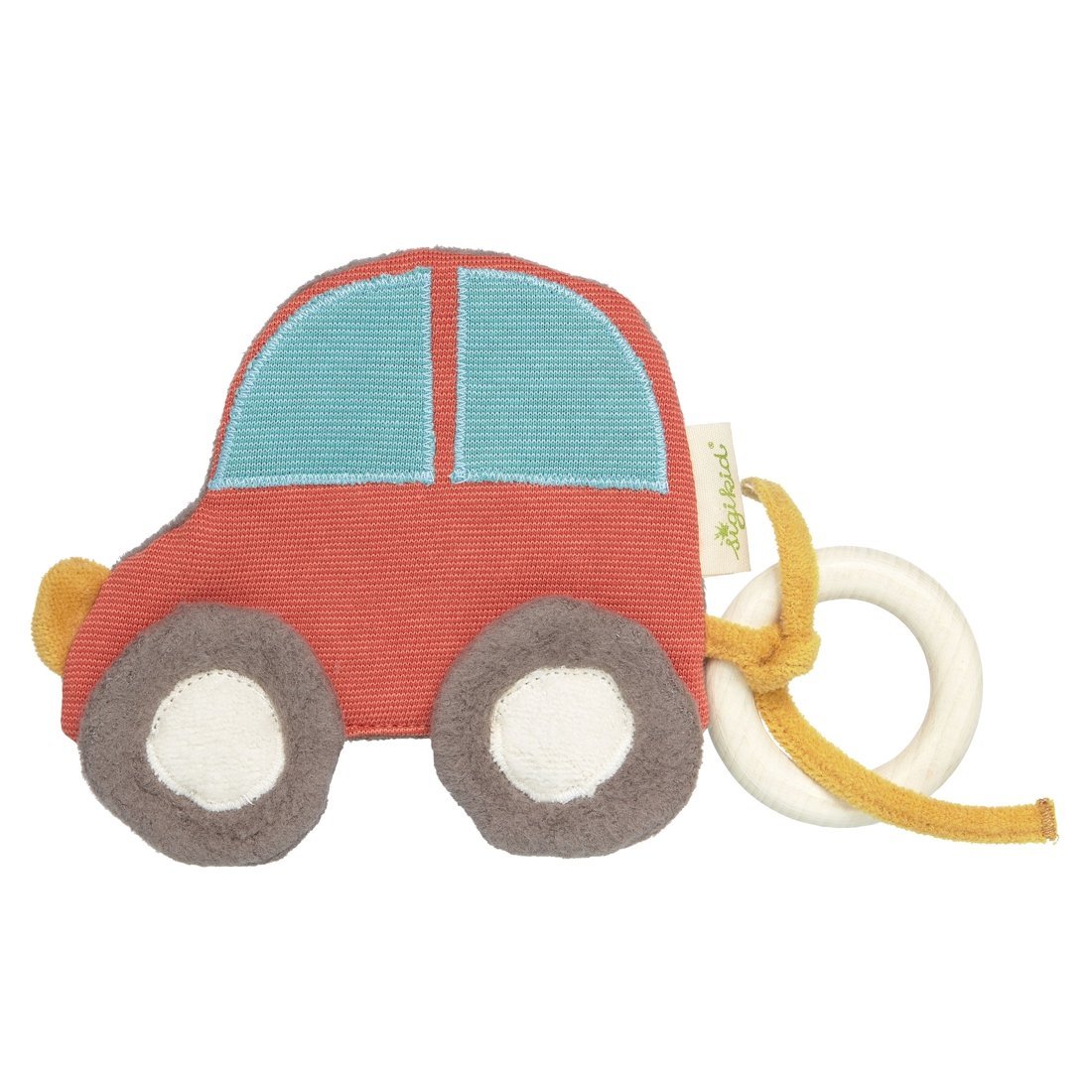 sigikid GREEN Bio Knistertuch Auto, rostrot | Kuscheltier.Boutique sigikid GREEN Bio Knistertuch Auto, rostrot | Kuscheltier.Boutique