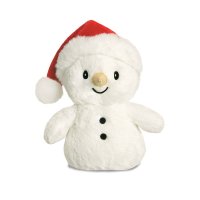 Schneemann Glitzy Tots, Vorderseite AuroraWorld | Kuscheltier.Boutique