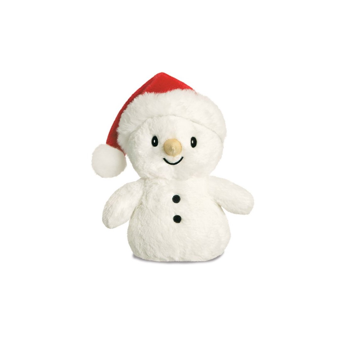 Schneemann Glitzy Tots, Vorderseite AuroraWorld | Kuscheltier.Boutique