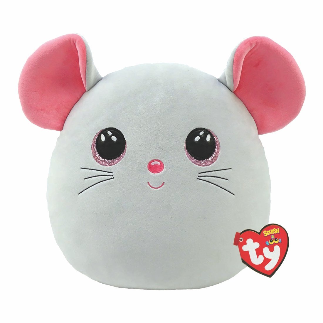 Ty Squish-a-Boos Plüschkissen Maus Catnip, 20cm | Kuscheltier.Boutique