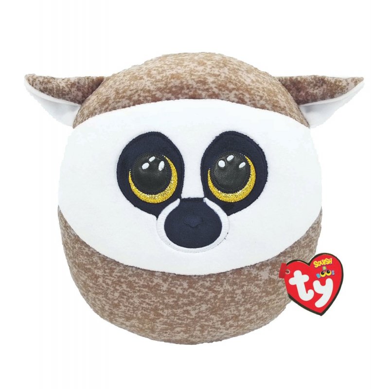 Ty Squish-a-Boos Plüschkissen Lemur Linus | Kuscheltier.Boutique