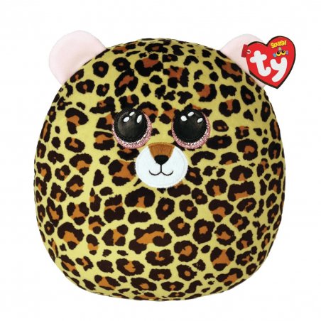 Ty Squish-a-Boos Plüschkissen Leopard Livvie | Kuscheltier.Boutique