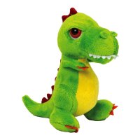 LiL Peepers Plüschtier Dinosaurier T-Rex, grün 18cm groß 