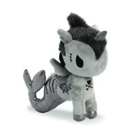 Tokidoki Plüscheinhorn Mermicorno Sharkbite, silber | Kuscheltier.Boutique