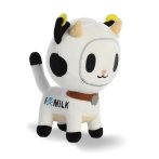 Tokidoki Plüscheinhorn Kuh Mozzarella, schwarz-weiß | Kuscheltier.Boutique