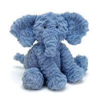 Jellycat Fuddlewuddle Elefant, Plüschtier Vorderseite | Kuscheltier.Boutique