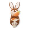 NICI Forest Friends Plüschtier Hase Poline Bunny mit Karotte, Vorderseite | Kuscheltier.Boutique