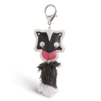 NICI Guardian Animals Stinktier schwarz, Taschenanhänger | Kuscheltier.Boutique