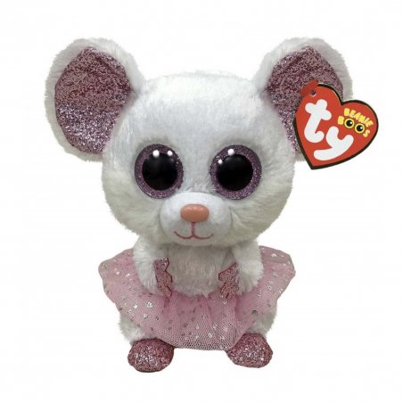 Ty Beanie Boos Plüschtiere Maus Nina mit TüTü, 15cm | Kuscheltier.Boutique