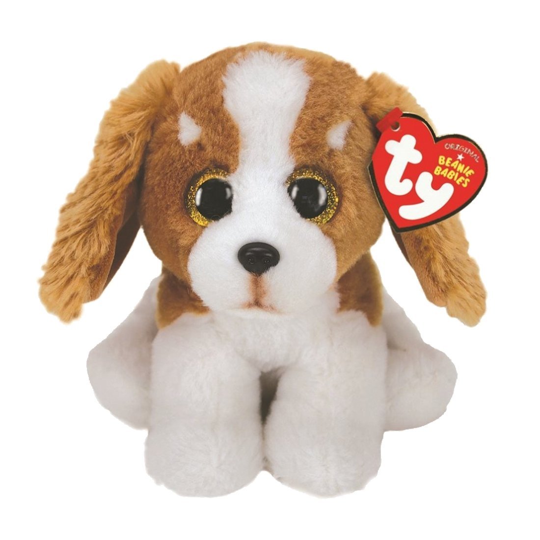 Ty Beanie Babies Basset Hund Barker, 15cm | Kuscheltier-Boutique