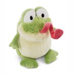 Nici GREEN Frosch sitzend, Vorderseite | Kuscheltier.Boutique