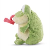 Nici GREEN Frosch sitzend | Kuscheltier.Boutique