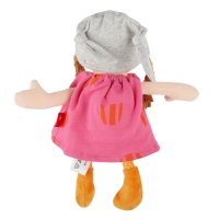 sigikid Stoffpuppe Brenda Bilipup, pink Rückseite | KuscheltierBoutique