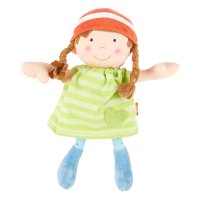 sigikid Stoffpuppe Brenda Bilipup, grün Vorderseite | KuscheltierBoutique