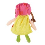 sigikid Stoffpuppe Brenda Bilipup, gelb Rückseite | KuscheltierBoutique