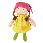 sigikid Stoffpuppe Brenda Bilipup, gelb Vorderseite | KuscheltierBoutique