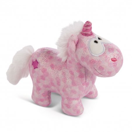 NICI Theoder & Friends Einhorn Pink Diamond, 13cm Vorderseite | Kuscheltier.Boutique