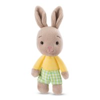 NICI Hase Happy Bunny braun, Vorderseite | Kuscheltier.Boutique