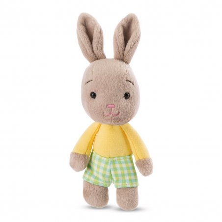 NICI Hase Happy Bunny braun, Vorderseite | Kuscheltier.Boutique