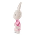 NICI Hase Happy Bunny hellgrau | Kuscheltier.Boutique