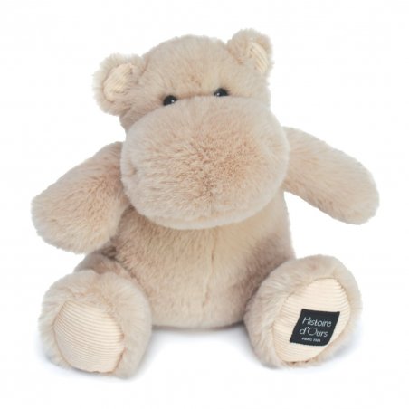 Histoire d'Ours: Nilpferd Hippo 'Chic, 25cm groß beige  Histoire d'Ours: Nilpferd Hippo 'Chic, 25cm groß beige