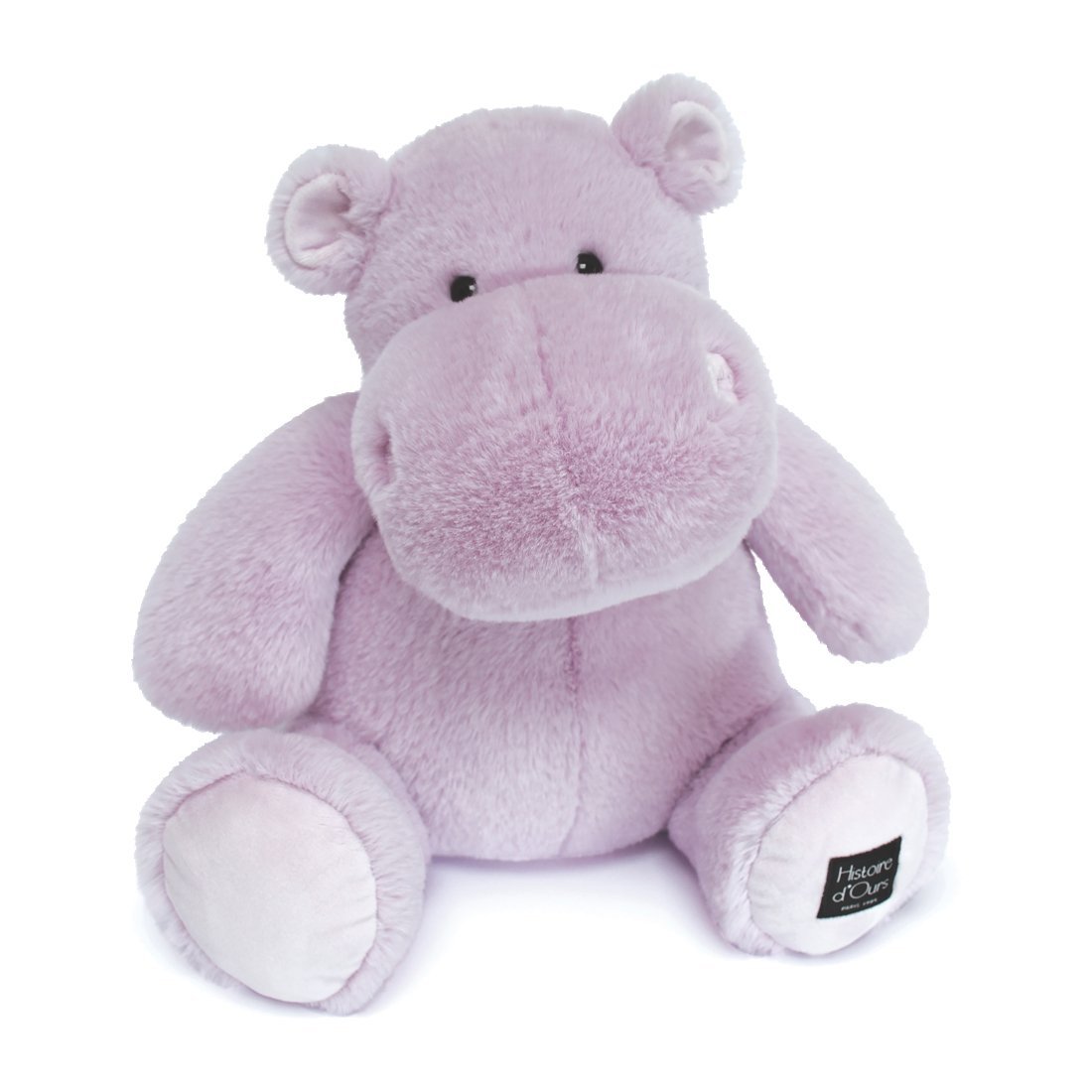 Histoire d'Ours: Nilpferd Hippo Hip'Power, 40cm lila | Kuscheltier.Boutique