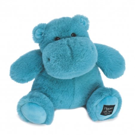 Histoire d'Ours: Nilpferd Hippo Hip'United, 25cm smaragdgrün | Kuscheltier.Boutique