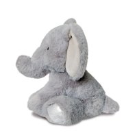 Elefant Glitzy Tots, grau Seitenansicht AuroraWorld Plüschtiere | Kuscheltier.Boutique